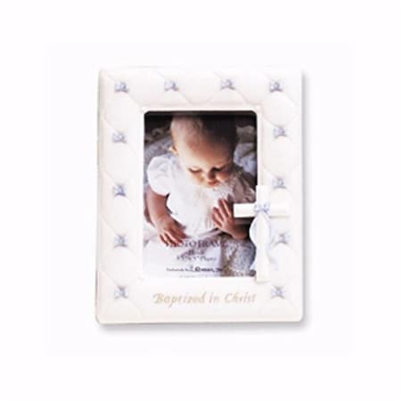 Roman Photo Frame-Baptism-Boy - 7 in. 202955